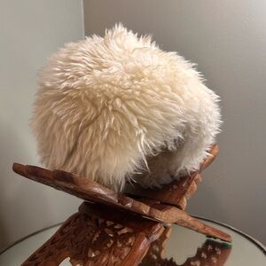 Vintage Pristine Condition Tuscan Lamb Fur Hat